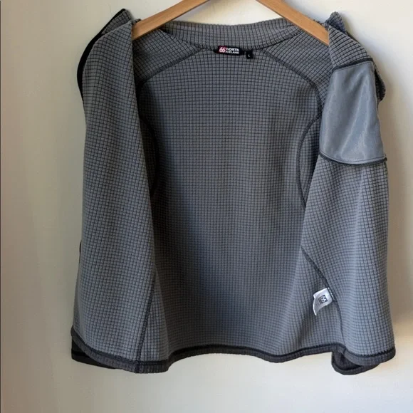 66 North Iceland Grettir Zipped Front Womens Jacket in Grey Quick Dry Size L - Picture 4 of 12